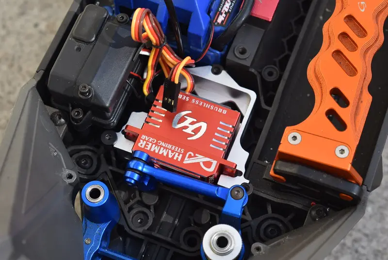 Aluminum 25T Standard Servo Horn For Traxxas 1:10 4Wd Maxx 89076-4 / 4Wd Maxx With Widemaxx 89086-4/1:8 4Wd Maxx Slash 6S 102076-4 Upgrades - Purple 2