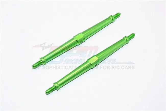 Aluminum 4Mm Clockwise And Anticlockwise Turnbuckles (Total Length 102Mm - Both Side Thread 9.5Mm) - 1Pr Green 1