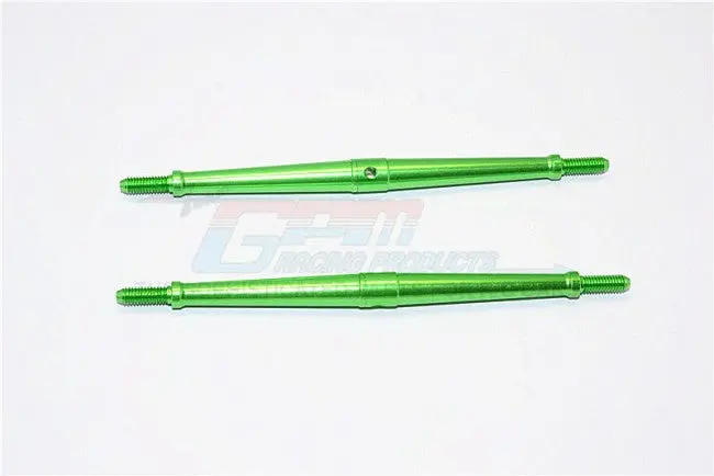 Aluminum 4Mm Clockwise And Anticlockwise Turnbuckles (Total Length 115.5Mm - Both Side Thread 12Mm) - 1Pr Green 1