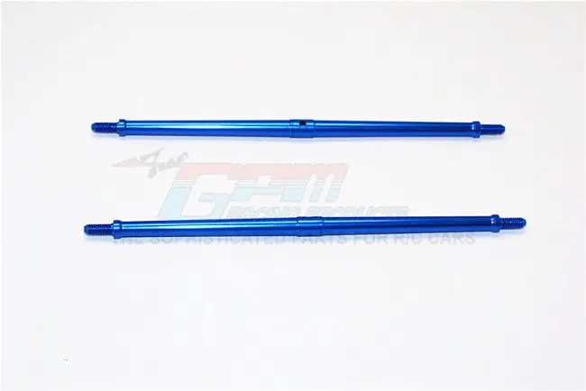 Aluminum 4Mm Clockwise And Anticlockwise Turnbuckles (Total Length 147.5Mm - Both Side Thread 10Mm) - 1Pr Blue 1