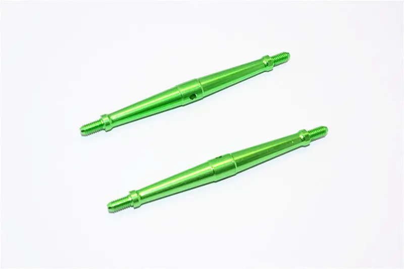 Aluminum 4Mm Clockwise And Anticlockwise Turnbuckles (Total Length 85.5Mm - Both Side Thread 8.5Mm) - 1Pr Green 1