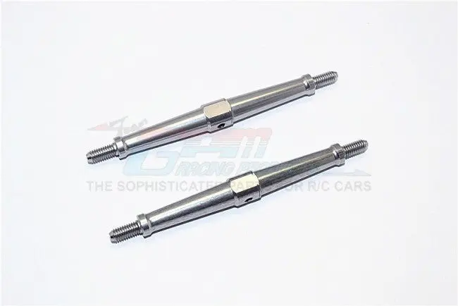 Aluminum 4Mm Clockwise And Anticlockwise Turnbuckles (Total Length 86.5Mm - Both Side Thread 9.5Mm) - 1Pr 1