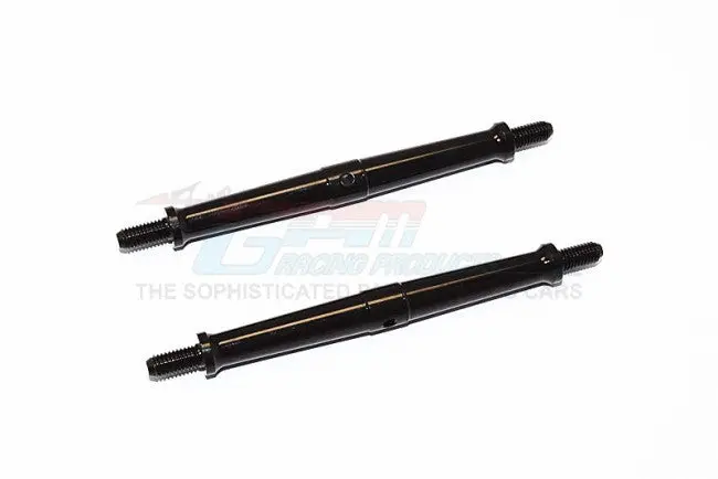 Aluminum 5Mm Clockwise And Anticlockwise Turnbuckles (Total Length 101Mm - Both Side Thread 11Mm) - 1Pr Black 1