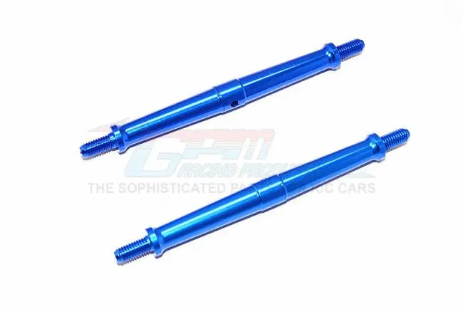 Aluminum 5Mm Clockwise And Anticlockwise Turnbuckles (Total Length 101Mm - Both Side Thread 11Mm) - 1Pr Blue 1