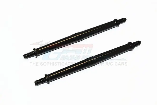 Aluminum 5Mm Clockwise And Anticlockwise Turnbuckles (Total Length 117Mm - Both Side Thread 11Mm) - 1Pr Black 1