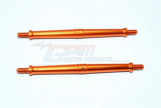 Aluminum 5Mm Clockwise And Anticlockwise Turnbuckles (Total Length 117Mm - Both Side Thread 11Mm) - 1Pr Orange 1