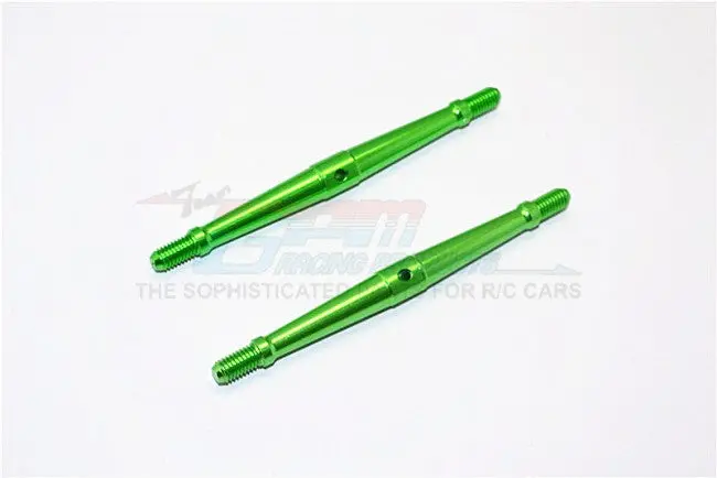 Aluminum 5Mm Clockwise And Anticlockwise Turnbuckles (Total Length 87Mm - Both Side Thread 10Mm) - 1Pr Green 1