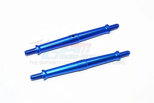 Aluminum 5Mm Clockwise And Anticlockwise Turnbuckles (Total Length 96Mm - Both Side Thread 11Mm) - 1Pr Blue 1