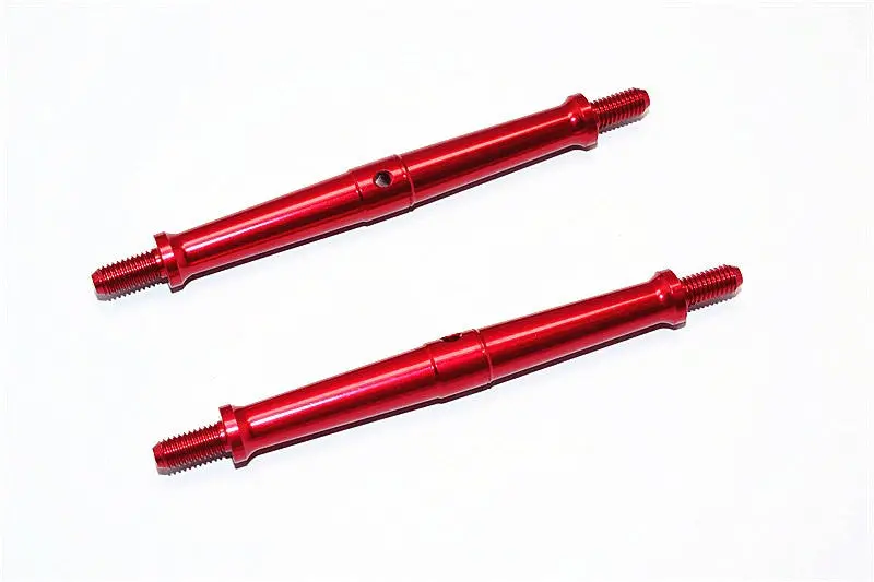Aluminum 5Mm Clockwise And Anticlockwise Turnbuckles (Total Length 96Mm - Both Side Thread 11Mm) - 1Pr Red 1