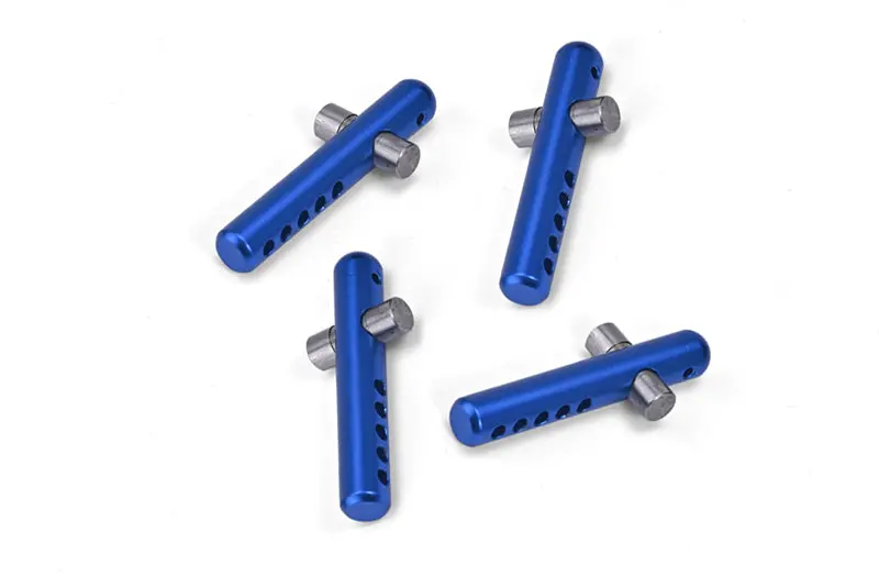 Aluminum 6061 + Stainless Steel Front+Rear Body Post For Arrma 1:7 Infraction 6S Blx-Ara109001 / Infraction 6S V2-Ara7615v2 Upgrade Parts - Blue 1