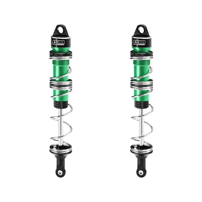Aluminum 6061-T6 Alloy Rear Double Section Spring Dampers 135Mm For Losi 1/6 8Ight-X Super Lasernut 4Wd Brushless Buggy Rtr-Los04019 Upgrades - Green 1
