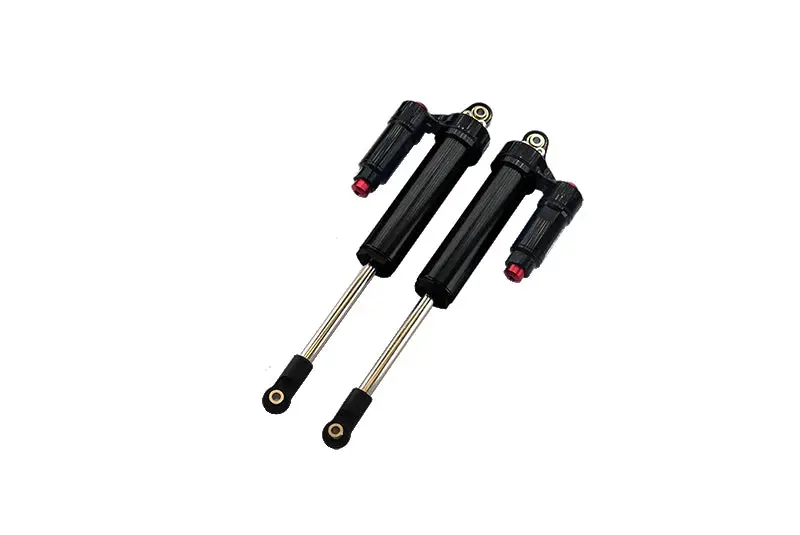 Aluminum 6061-T6 Front L-Shape Piggy Back (Built-In Piston) Internal Damper 135Mm For Traxxas 1:7 Unlimited Desert Racer Udr Pro-Scale 4X4 (#85076-4) Upgrades - Black 1