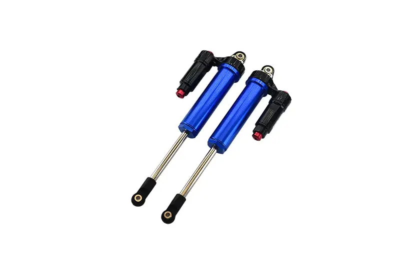 Aluminum 6061-T6 Front L-Shape Piggy Back (Built-In Piston) Internal Damper 135Mm For Traxxas 1:7 Unlimited Desert Racer Udr Pro-Scale 4X4 (#85076-4) Upgrades - Blue 1