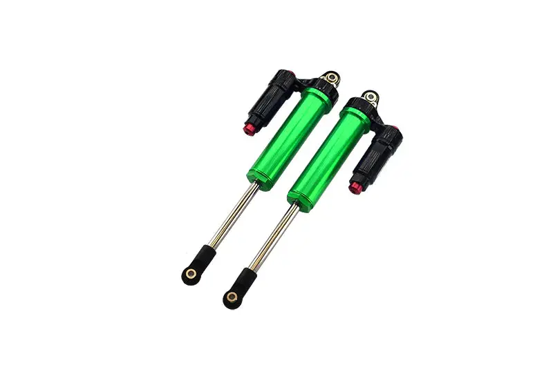 Aluminum 6061-T6 Front L-Shape Piggy Back (Built-In Piston) Internal Damper 135Mm For Traxxas 1:7 Unlimited Desert Racer Udr Pro-Scale 4X4 (#85076-4) Upgrades - Green 1