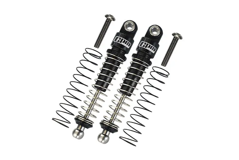 Aluminum 6061-T6 Front Or Rear Damper 38Mm For Kyosho 1/18 Mini-Z 4X4 Suzuki Jimny Sierra Apio Jimny Ts4-32525 Upgrades - Black 1