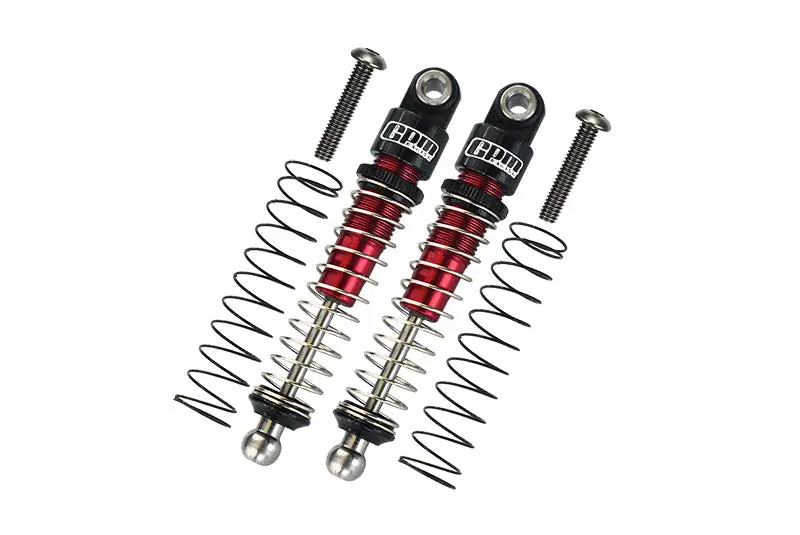 Aluminum 6061-T6 Front Or Rear Damper 38Mm For Kyosho 1/18 Mini-Z 4X4 Suzuki Jimny Sierra Apio Jimny Ts4-32525 Upgrades - Red 1