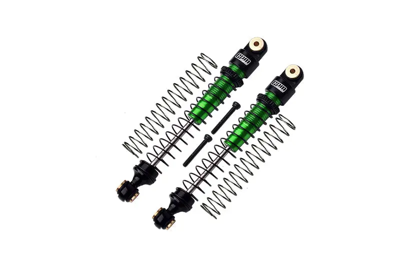 Aluminum 6061-T6 Front Or Rear Dampers 49Mm For Axial 1/24 Ax24 Xc-1 4Ws Crawler Brushed Rtr Axi00003 Upgrades - Green 1