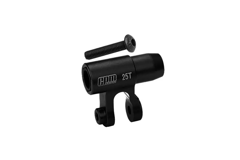 Aluminum 6061-T6 Standard 25T Steering Servo Horn For 1:5 Traxxas X Maxx 6S / X Maxx 8S / Xrt 8S Monster Truck Upgrades - Black 1