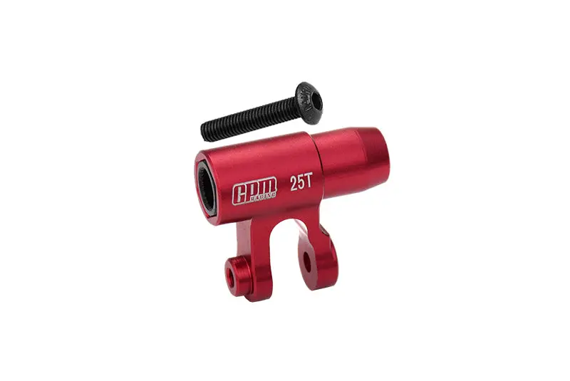 Aluminum 6061-T6 Standard 25T Steering Servo Horn For 1:5 Traxxas X Maxx 6S / X Maxx 8S / Xrt 8S Monster Truck Upgrades - Red 1