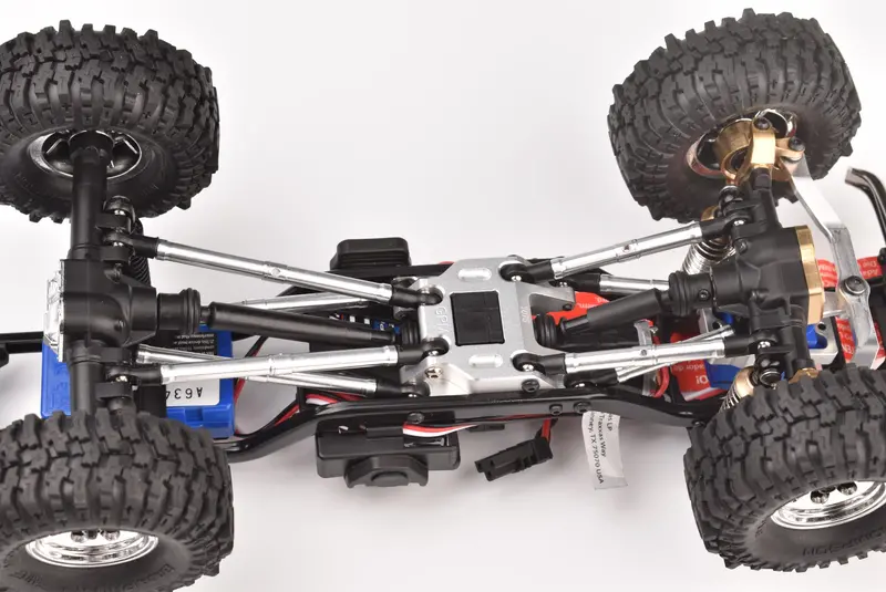 Aluminum 6061-T6 Suspension Link Set For Traxxas 1:18 Trx4m K10 High Trail Crawler 97064-1 Upgrade Parts - Silver 2