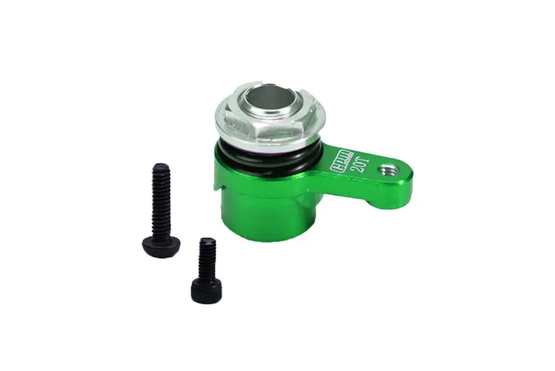 Aluminum 7075 20T Servo Horn With Built-In Spring For Losi 1/18 Mini Lmt 4X4 Brushed Monster Truck Rtr-Los01026 Upgrade Parts - Green 1