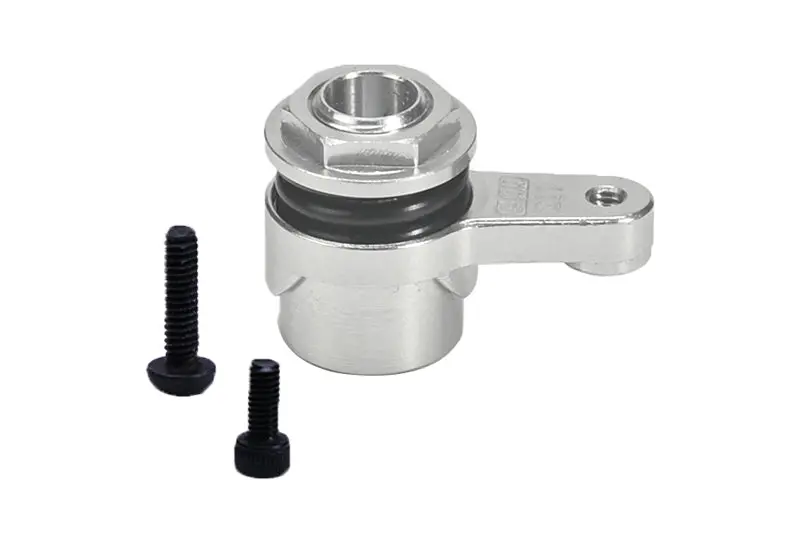 Aluminum 7075 21T Servo Horn With Built-In Spring For Losi 1/18 Mini Lmt 4X4 Brushed Monster Truck Rtr-Los01026 Upgrade Parts - Silver 1