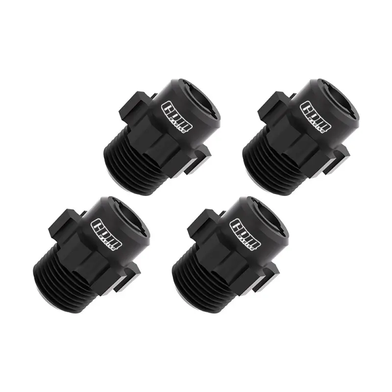 Aluminum 7075 Alloy 17Mm Wheel Hubs For Traxxas 1:8 Jato 4X4 Vxl Brushless Buggy Upgrades - Black 1