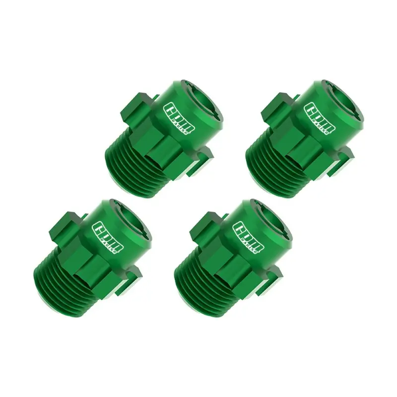 Aluminum 7075 Alloy 17Mm Wheel Hubs For Traxxas 1:8 Jato 4X4 Vxl Brushless Buggy Upgrades - Green 1