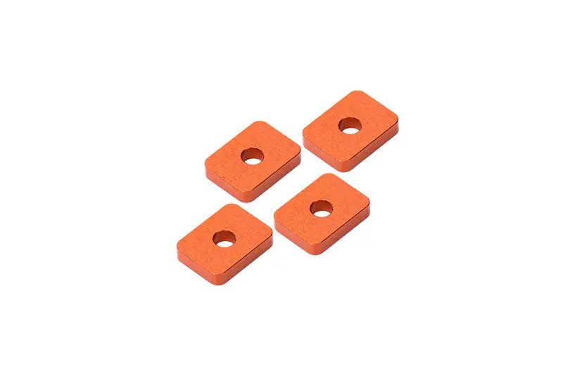 Aluminum 7075 Alloy Anodized With Hardening Differential Gear Spacers For Traxxas 1:5 Xrt 8S / X Maxx 6S 8S / X Maxx Ultimate 8S / Xrt Ultimate 8S Upgrades - Orange 1