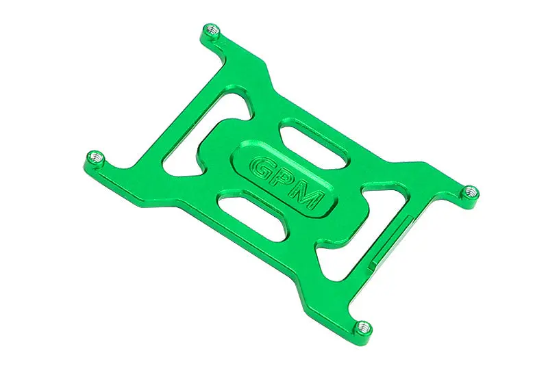 Aluminum 7075 Alloy Battery Holder For Losi 1/24 Micro-B 2Wd Buggy Rtr-Los00007 Upgrades - Green 1