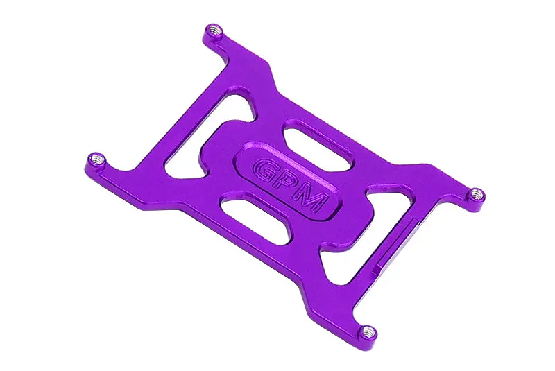 Aluminum 7075 Alloy Battery Holder For Losi 1/24 Micro-B 2Wd Buggy Rtr-Los00007 Upgrades - Purple 1