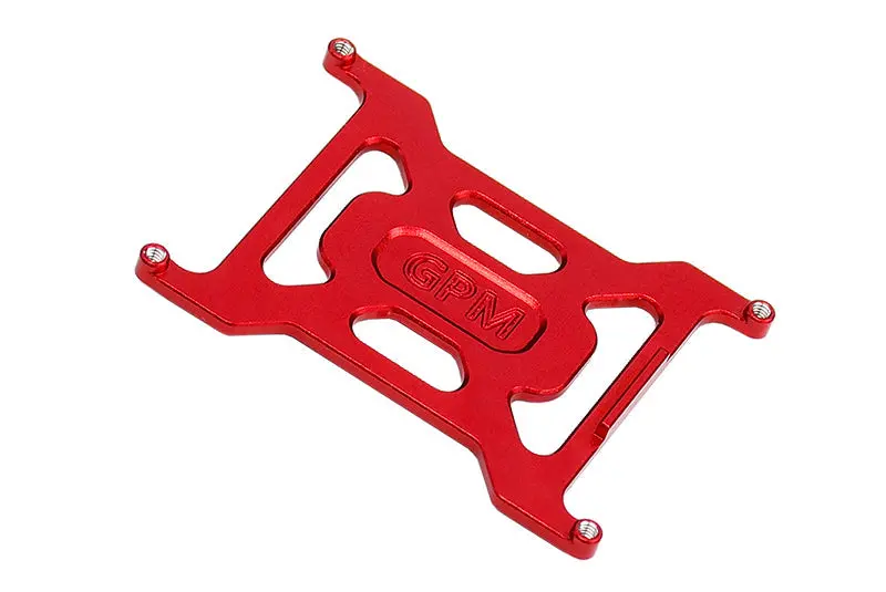 Aluminum 7075 Alloy Battery Holder For Losi 1/24 Micro-B 2Wd Buggy Rtr-Los00007 Upgrades - Red 1