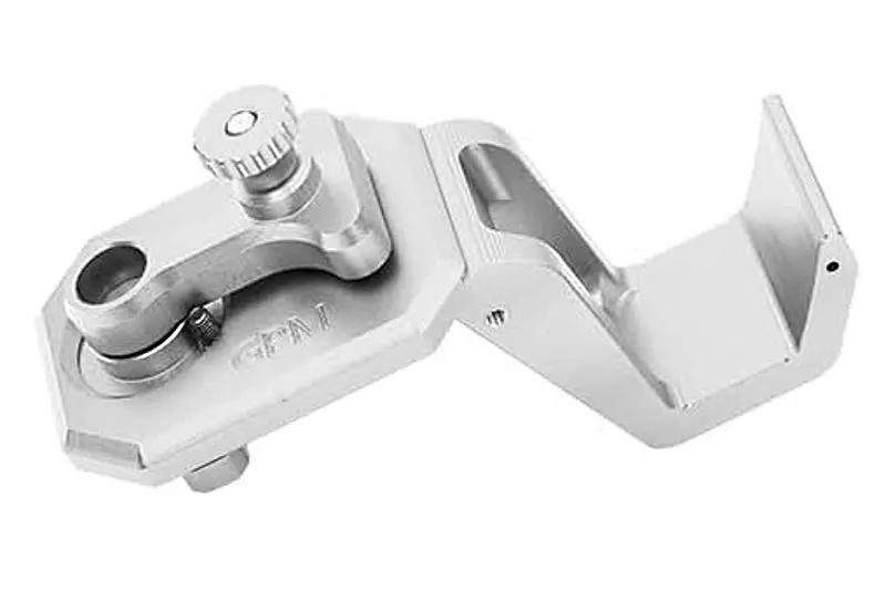 Aluminum 7075 Alloy Body Shell Locker (Rear) For Traxxas X Maxx 6S 8S / X Maxx Ultimate 8S Monster Truck Upgrades - Silver 1