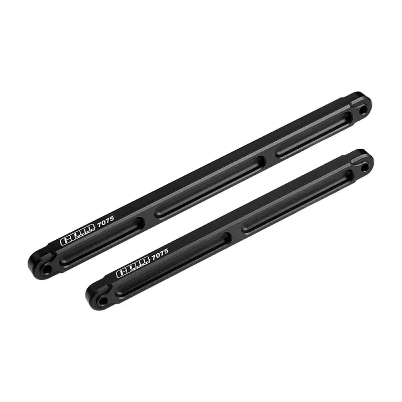 Aluminum 7075 Alloy Center Brace Bar Ara320762 + Ara320763 For Arrma 1/8 Kraton 6S Exb V6 Speed Truck Upgrades - Black 1