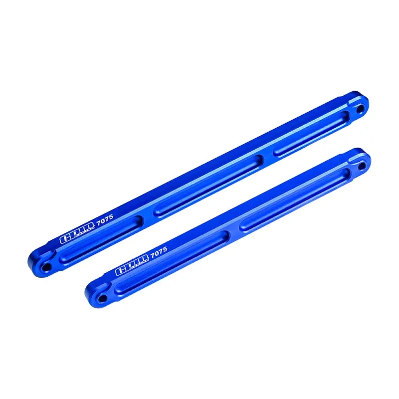 Aluminum 7075 Alloy Center Brace Bar Ara320762 + Ara320763 For Arrma 1/8 Kraton 6S Exb V6 Speed Truck Upgrades - Blue 1