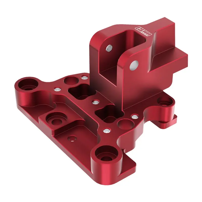 Aluminum 7075 Alloy Center Brace Front Mount For Arrma 1:8 Kraton 6S Exb / Kraton 6S V6 / 1:7 Notorious 6S V6 Upgrade Parts - Red 1