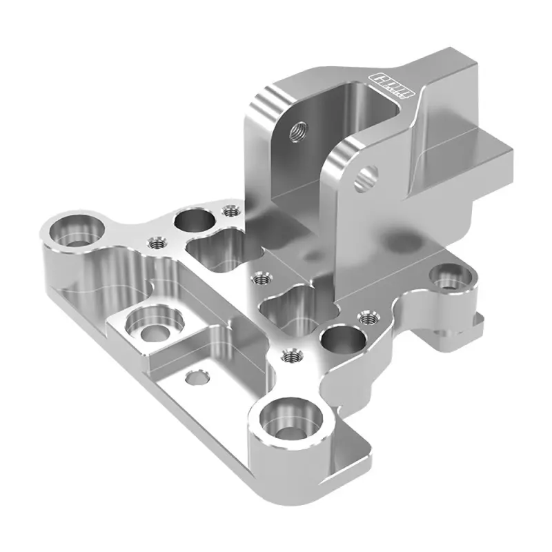 Aluminum 7075 Alloy Center Brace Front Mount For Arrma 1:8 Kraton 6S Exb / Kraton 6S V6 / 1:7 Notorious 6S V6 Upgrade Parts - Silver 1
