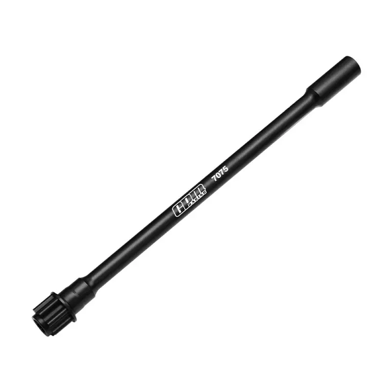 Aluminum 7075 Alloy Center Drive Shaft For Traxxas 1/16 Mini Maxx 4Wd Rtr Brushless Monster Truck 107154-1 Upgrades - Black 1