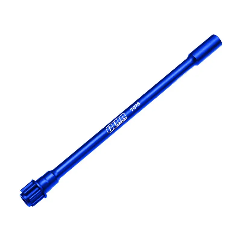 Aluminum 7075 Alloy Center Drive Shaft For Traxxas 1/16 Mini Maxx 4Wd Rtr Brushless Monster Truck 107154-1 Upgrades - Blue 1