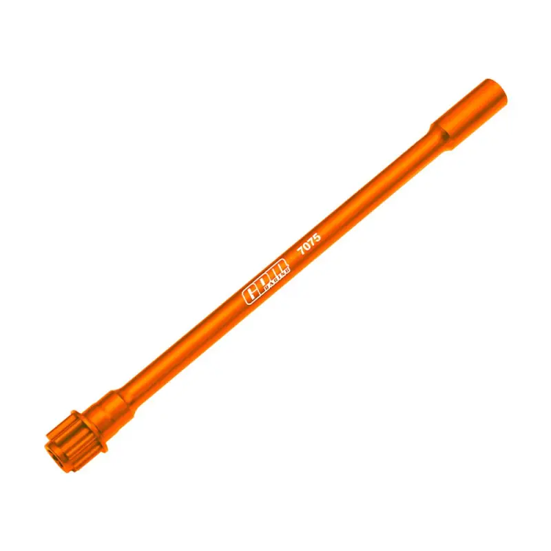Aluminum 7075 Alloy Center Drive Shaft For Traxxas 1/16 Mini Maxx 4Wd Rtr Brushless Monster Truck 107154-1 Upgrades - Orange 1
