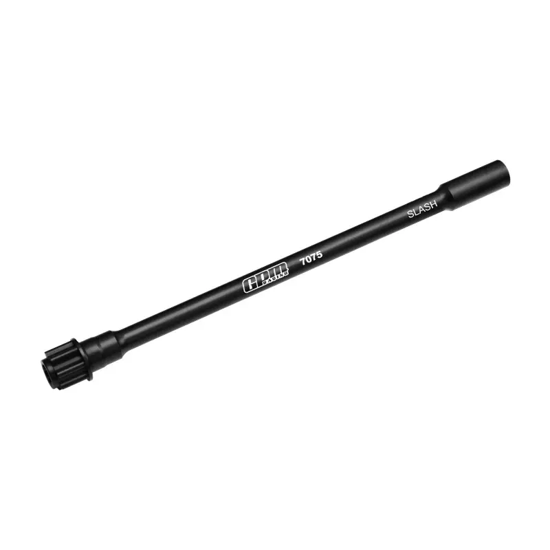 Aluminum 7075 Alloy Center Drive Shaft For Traxxas 1/16 Mini Slash 4X4 Short Course Truck-108164-1 Upgrades - Black 1