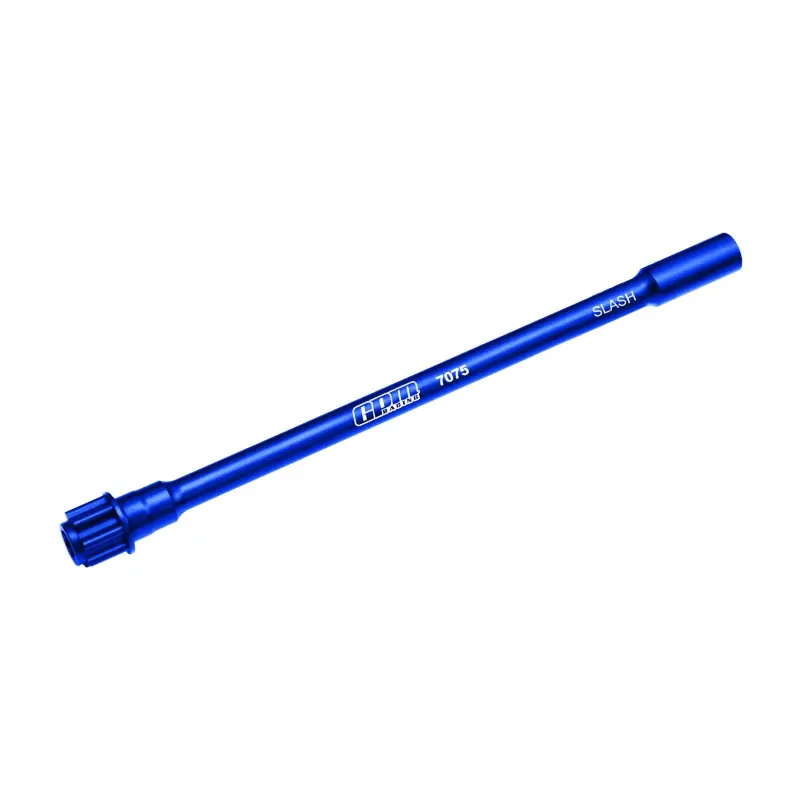 Aluminum 7075 Alloy Center Drive Shaft For Traxxas 1/16 Mini Slash 4X4 Short Course Truck-108164-1 Upgrades - Blue 1