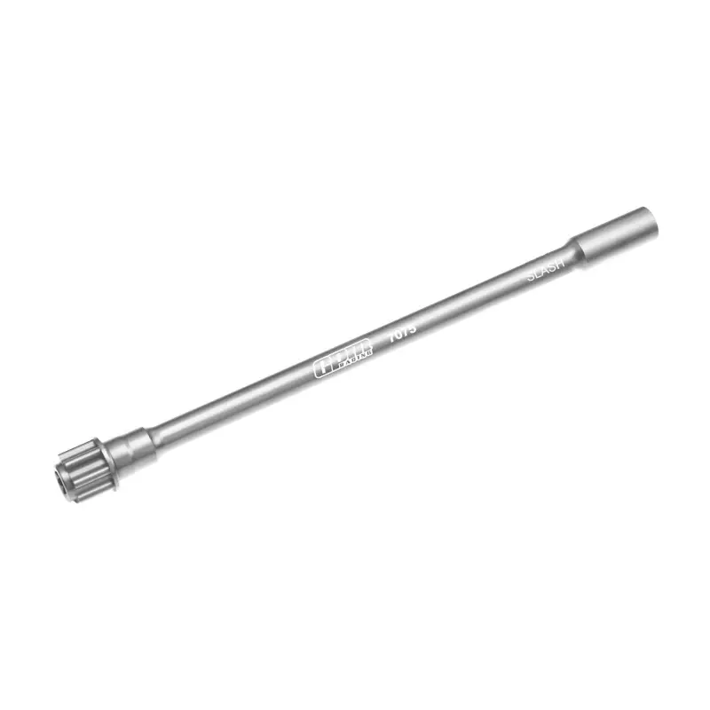 Aluminum 7075 Alloy Center Drive Shaft For Traxxas 1/16 Mini Slash 4X4 Short Course Truck-108164-1 Upgrades - Silver 1