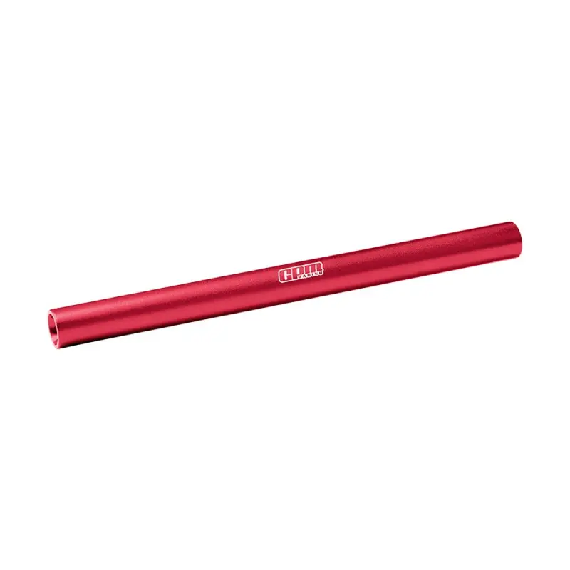 Aluminum 7075 Alloy Center Drive Shaft For Traxxas 1:16 Mini Maxx / Mini Xrt 3S Monster Truck Upgrades - Red 1