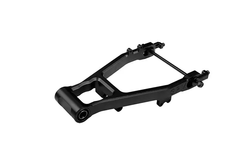 Aluminum 7075 Alloy Chain Tension Rear Swing Arm (Larger Inner Bearings) For Losi 1:4 Promoto Mx Motorcycle Dirt Bike Rtr Fxr Los06000 Los06002 Upgrades - Black 1