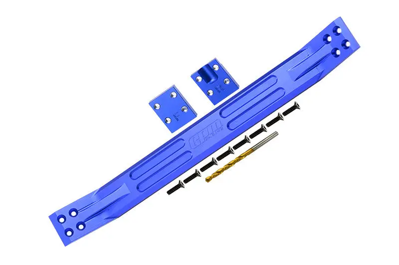 Aluminum 7075 Alloy Chassis Plate For Traxxas 1:5 X Maxx 6S / X Maxx 8S Monster Truck Upgrades - Blue 1
