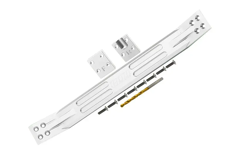 Aluminum 7075 Alloy Chassis Plate For Traxxas 1:5 X Maxx 6S / X Maxx 8S Monster Truck Upgrades - Silver 1