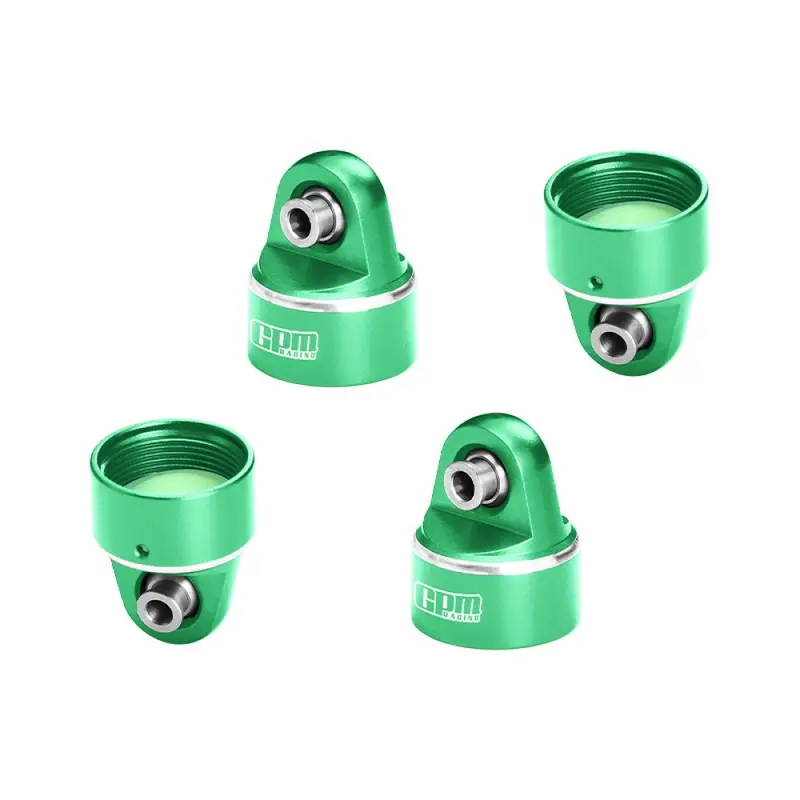 Aluminum 7075 Alloy Damper Top Cap For Gpm Optional And Original Shock Absorbers For Traxxas 1/6 Funco Pro Scale 2Wd Sand Car 8S-109076-4 Upgrades - Green 1