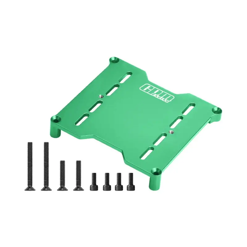 Aluminum 7075 Alloy Esc Mount Plate For Traxxas 1:6 Funco Pro Scale 2Wd Sand Car 8S-109076-4 / Xrt 8S / Xrt Ultimate 8S Upgrades - Green 1