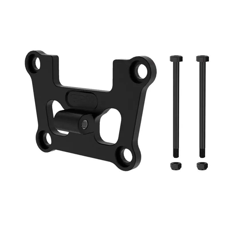 Aluminum 7075 Alloy Front Bulkhead Mount Strengthen For Traxxas 1/16 Mini Maxx 4Wd Rtr Brushless Monster Truck 107154-1 Upgrades - Black 1